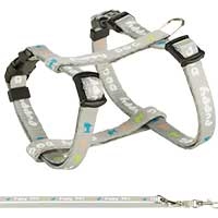 Welpengeschirr mit Leine,  Set