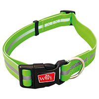 Wigzi Halsbänder NEON - Größe M