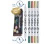 Calli.Brush Pens 5er Set Metallic