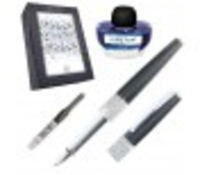 Geschenkset Füllhalter Crystal Celebrities Black