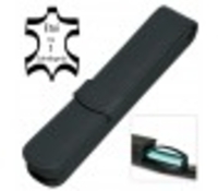 Lederetui Classic für 1 Schreibgerät Black