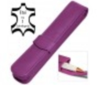 Lederetui Classic Purple