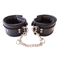 Leather Ankle Cuffs (Padded)