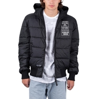 Alpha Industries Hooded Puffer Reversible Jacket