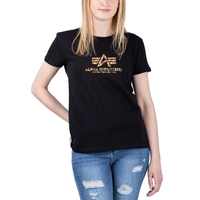 Alpha Industries New Basic Holografic Print Tee