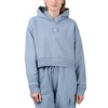 Calvin Klein Badge Wide Crop Hoodie