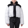 Calvin Klein Blocked Cropped Puffer Jacket