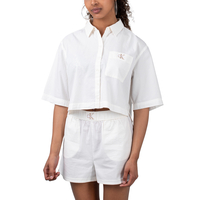Calvin Klein Boxy Seersucker Shirt