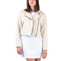 Calvin Klein Faux Leather Biker Jacket