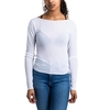 Calvin Klein Sheer Long Sleeve Tee