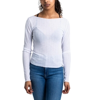 Calvin Klein Sheer Long Sleeve Tee