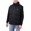 Distorted People Puffer Gilet Vest
