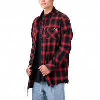 Distorted People Vintage Classic Flanell Long Shirt