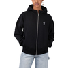 Distorted People Vintage Spirit Oversized Zip Hoodie