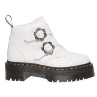 Dr. Martens Devon Flower Buckle Leather Boots