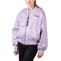Karl Kani Chest Retro Satin Bomber Jacket