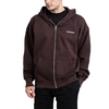 Pegador Colne Logo Oversized Zip Hoodie