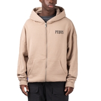 Pequs Chest Logo Zip Hoodie