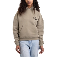 Pequs Cropped Handwritten Logo Hoodie