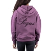 Pequs Cropped Handwritten Logo Zip