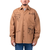Preach Emboridered Cotton Overshirt