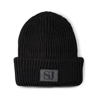 Sean John Monogram Patch Knit Beanie