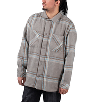 Sean John Script Logo Bouclé Overshirt