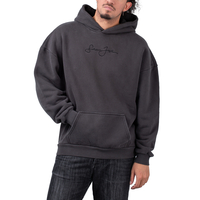 Sean John Script Logo Cold Pigment Dye Hoodie