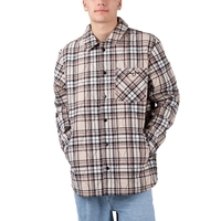 Sean John Script Logo Padded Flannel Overshirt