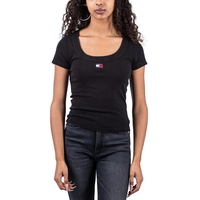 Tommy Jeans Slim Badge Rib Tee 