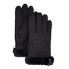 UGG Shorty Glove With Leather Trim