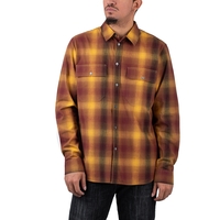 Wood Wood Avenir Gradient Flannel Overshirt