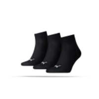PUMA Unisex Quarter Plain 3er Pack Socken (200)