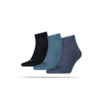 PUMA Unisex Quarter Plain 3er Pack Socken (460)