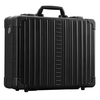 ALEON Attachè Aluminium Laptop Case 17" Laptoptasche 42 cm,  Schwarz