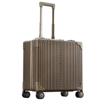 ALEON DELUXE Wheeled Business Case 17" Kabinentrolley 44 cm 4 Rollen,  Bronze