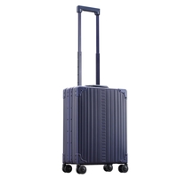 ALEON Vertical Business Carry-On 21"Kabinentrolley 55 cm 4 Rollen,  Blau