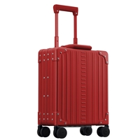 ALEON Vertical Underseat Carry-On 16" Handgepäck Trolley 4 Rollen,  32 cm,  15, 8 L,  Rot