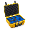 B&W Copter Case Typ 1000 für DJI Osmo Action 3,  Gelb