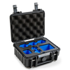 B&W Copter.Case Typ 500 für DJI Action 2,  Schwarz
