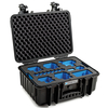 B&W GoPro Case Typ 4000 für GoPro Hero 9/10 mit Schaumstoffeinsatz,  Schwarz