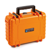 B&W Outdoor Case Typ 1000,  Facheinteilung,  Orange