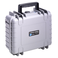 B&W Outdoor Case Typ 1000,  Leer,  Grau
