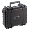 B&W Outdoor Case Typ 500,  Würfelschaum,  Schwarz