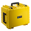 B&W Outdoor Case Typ 5500,  Würfelschaum,  Gelb