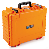 B&W Outdoor Case Typ 6000 Notfallkoffer mit variabler Facheinteilung,  Orange