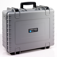 B&W Outdoor Case Typ 6000,  Würfelschaum,  Grau