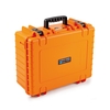 B&W Outdoor Case Typ 6000,  Würfelschaum,  Orange