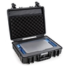 B&W Outdoor Case Typ 6040 für MacBook Pro 15 Zoll,  Schwarz Leer