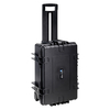 B&W Outdoor Case Typ 6700 2 Rollen,  Würfelschaum,  Schwarz